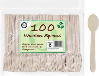 DID Houten wegwerpbestek 600 stuks