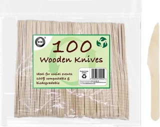 DID Houten wegwerpbestek 600 stuks
