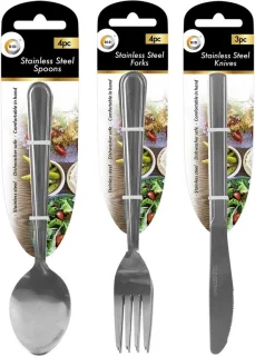 DID tafel diner bestek set 20 personen zilver 19-22 cm
