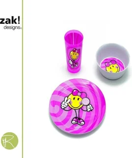 Dinerset Smiley Kids Girl