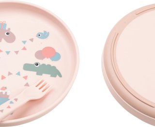 Done By Deer Celebration Foodie Dinerset Powder