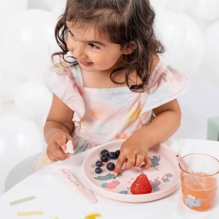 Done By Deer Celebration Foodie Dinerset Powder