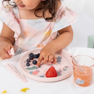 Done By Deer Celebration Foodie Dinerset Powder