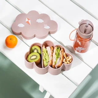 Done By Deer Playground Lunchset Powder