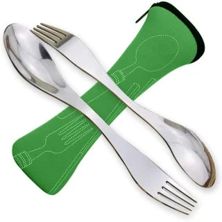 Draagbare RVS Spork