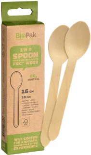 Duni Houten Wegwerpbestek 150 stuks 16 cm