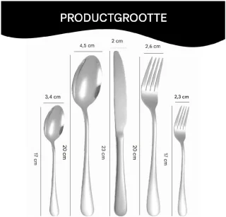 Dussdote Bestekset 48-delig voor 8 personen