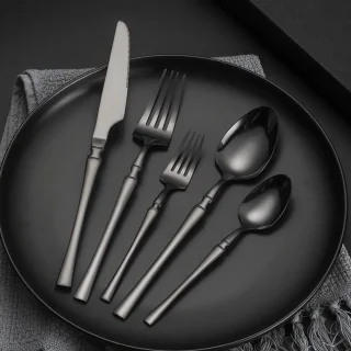 Dutchers® 30-delig Bestekset Zwart 6 Persoons
