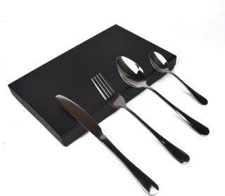 Dymund® Bestekset 1 Persoons 4-delig RVS Zilver
