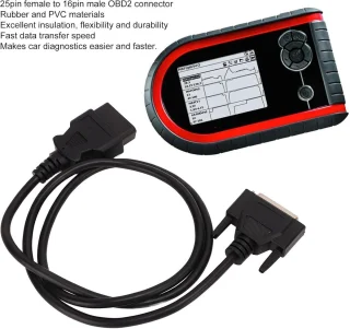 EAC0093L01A OBD2-kabel 25-pins vrouwelijk naar 16-pins mannelijk