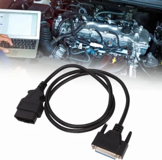 EAC0093L01A OBD2-kabel 25-pins vrouwelijk naar 16-pins mannelijk