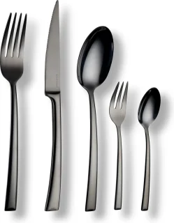 ECHTWERK Avelino Shiny Black Edition tafelbestekset