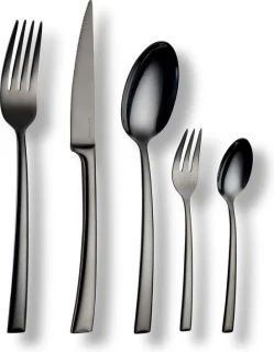ECHTWERK Avelino Shiny Black Edition tafelbestekset