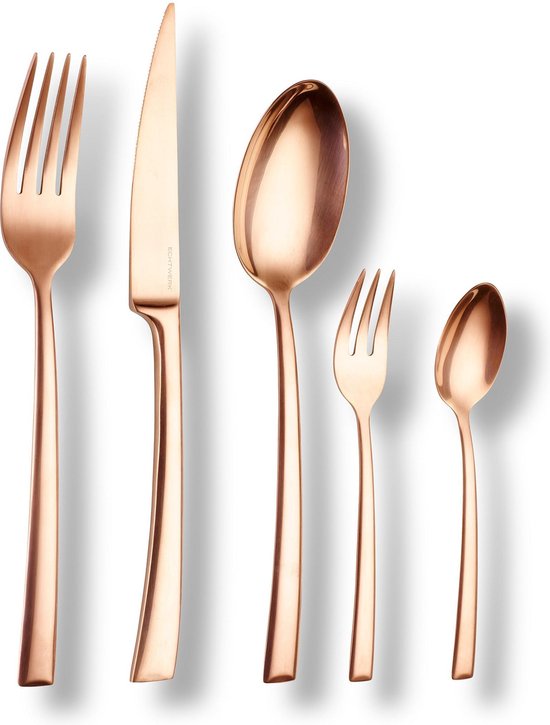 ECHTWERK Avelino Shiny Bronze Edition tafelbestekset RVS review