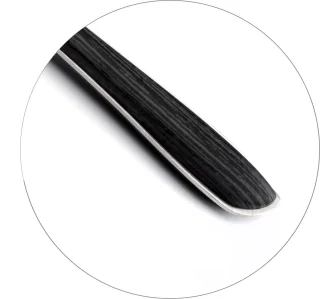 Eclat Nature Bestekset 24-delig Hout/Zwart Roestvrij staal