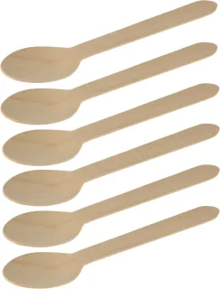 Eco Friendly Houten Bestekset 40 Personen 16cm