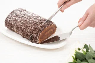 Elegante taartserveerset