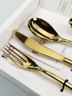 EME bestekset 24-delig goud 6 personen