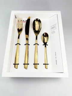EME bestekset 24-delig goud 6 personen