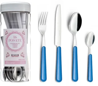 EME Brio bestekset Blue 3