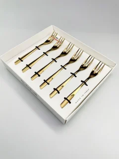EME Gebakvorkjes Set 6-delig Goud