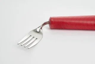 ErgoChef Bestekset Rood Buigbaar Mes Vork Lepel