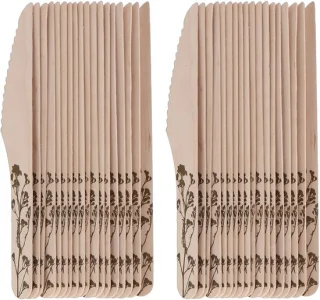 Esschert Design Houten Kruidenmessen 16 cm - Set van 40