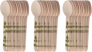 Esschert Design Houten Lepels 16 cm 80-pack