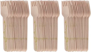 Esschert Design Kruidenvorken hout 16 cm 60 stuks