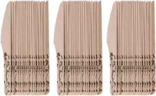 Esschert Design Messen hout 16 cm kruidenopdruk 60x