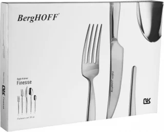 Essentials Finesse 30-delig bestekset metaal