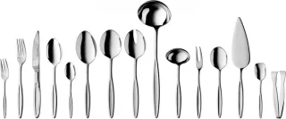 Essentials Folio 72-delig bestekset Metallique