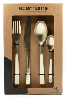 Eternum Soft PVD Champagne bestekset 24-delig