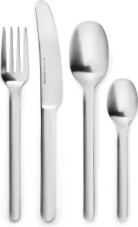 Eva Solo Nordic Kitchen Bestek Set 16-delig Mat RVS Zilver