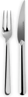 Eva Trio Legio Nova Grill Bestekset Zilver RVS