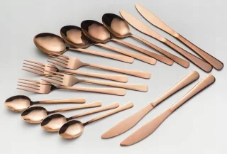 Excellent Houseware Bestekset 16-delig 4-persoons Koper