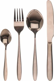 Excellent Houseware Bestekset 16-delig 4-persoons Koper