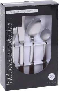 Excellent Houseware Bestekset 16-delig Mat Satijn