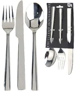 Excellent Houseware Bestekset 3-delig