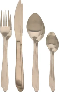 Excellent Houseware Bestekset 32-delig Goud RVS