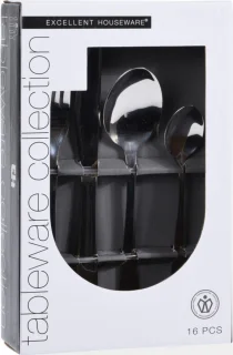 Excellent Houseware Bestekset 32-delig RVS zilver voor 8 personen