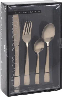 Excellent Houseware Goud bestekset 16-delig