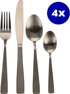 Excellent Houseware Goud bestekset 16-delig