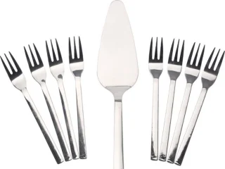 Excellent Houseware taartvorken met schep, 9-delig