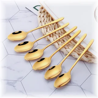 Fako Bijoux Classic Dessert Bestek Goud 14cm 4 Sets