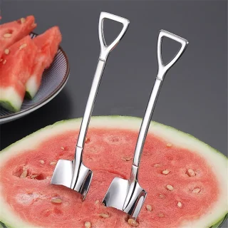 Fako Bijoux Dessert Bestek Lepel Set Rosé Goud 15cm 4 Sets
