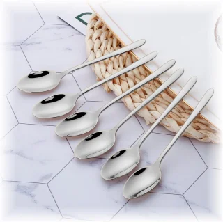 Fako Bijoux Gebak Bestek Classic 14cm Zilver 4 Sets