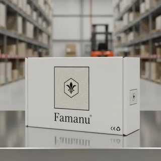 Famanu Bamboe Viscose Dekbed Cal Kingsize Wit