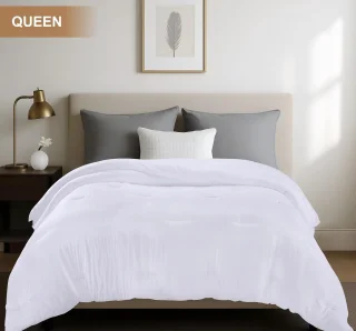 Famanu - Dons-alternatief dekbed Queensize Wit