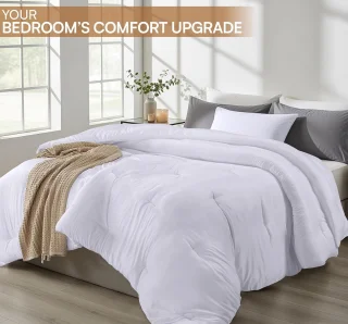 Famanu - Dons-alternatief dekbed Queensize Wit